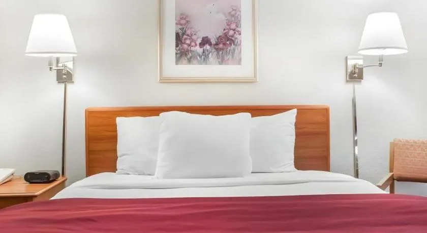 Bed in Econo Lodge Ithaca Airport