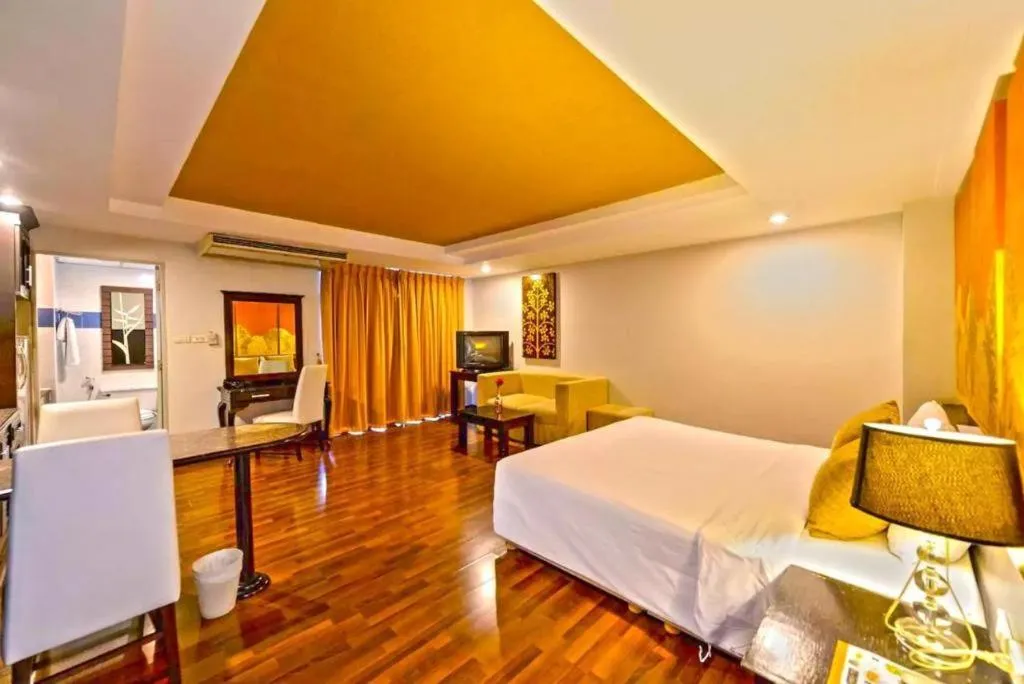 Bed in The Heritage Sathorn Suite Hotel