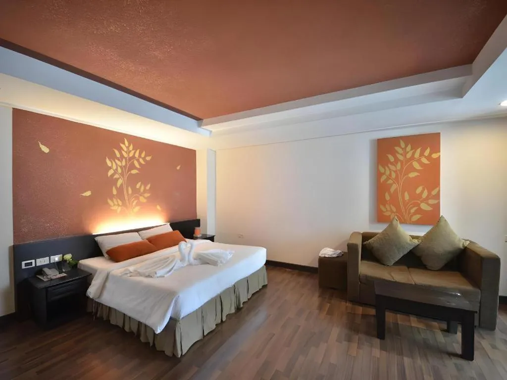 Bed in The Heritage Sathorn Suite Hotel