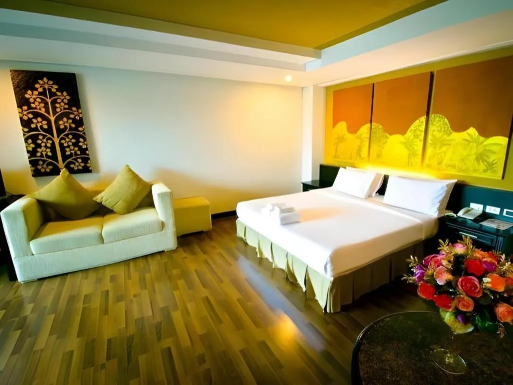 Bed in The Heritage Sathorn Suite Hotel