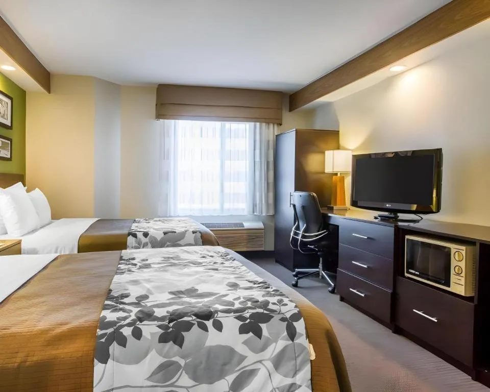 Bed in Econo Lodge Amarillo East