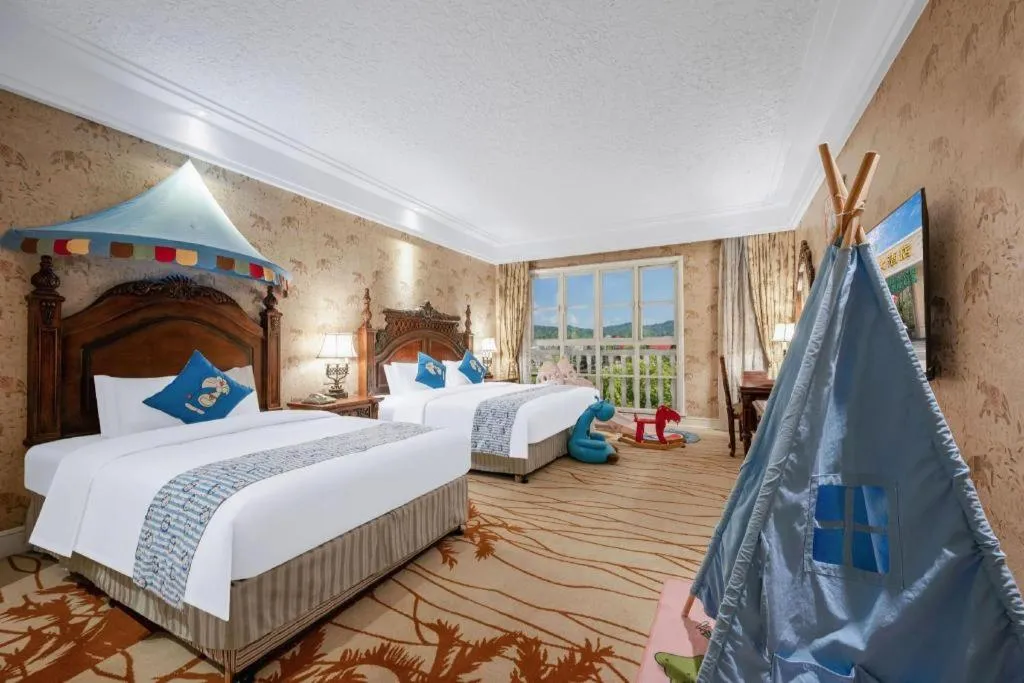 Bed in Hangzhou The First World Hotel