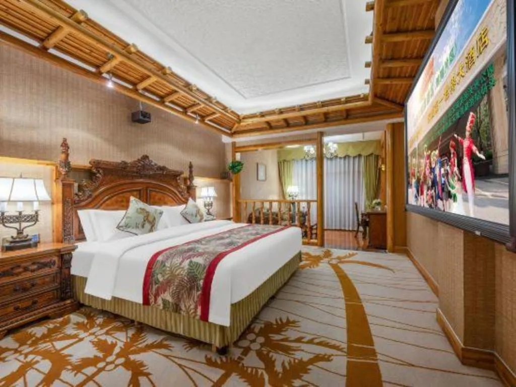 Bed in Hangzhou The First World Hotel