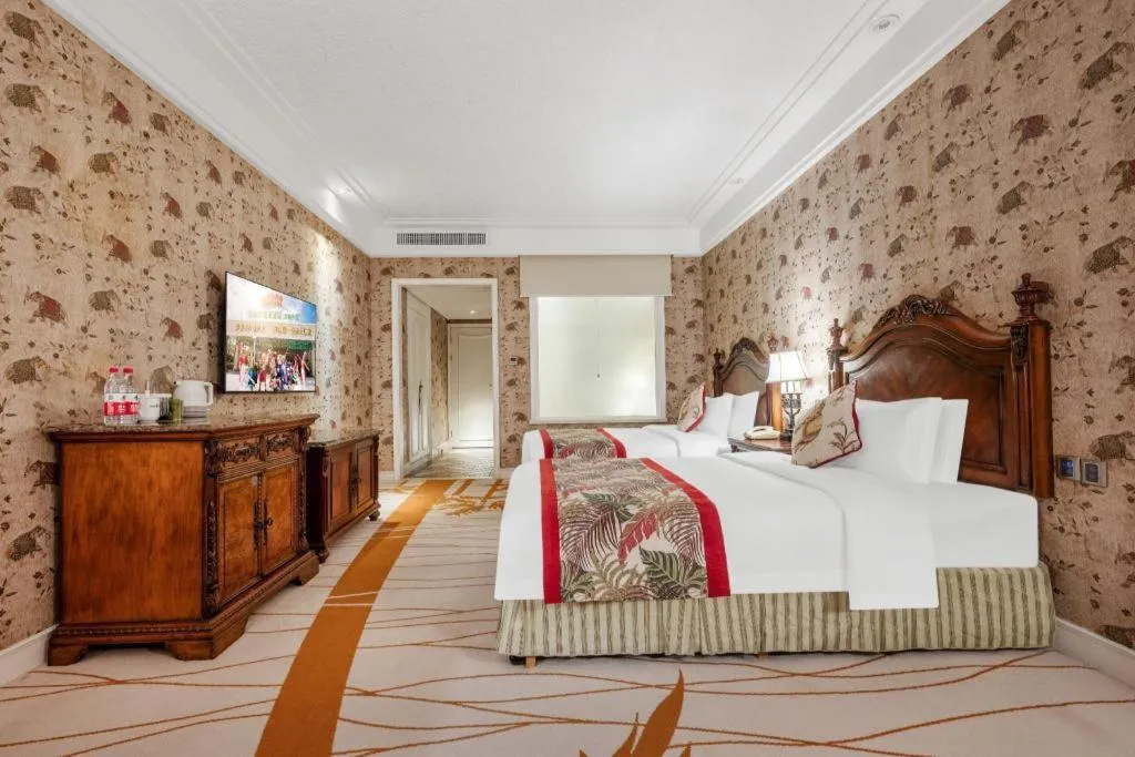 Bed in Hangzhou The First World Hotel