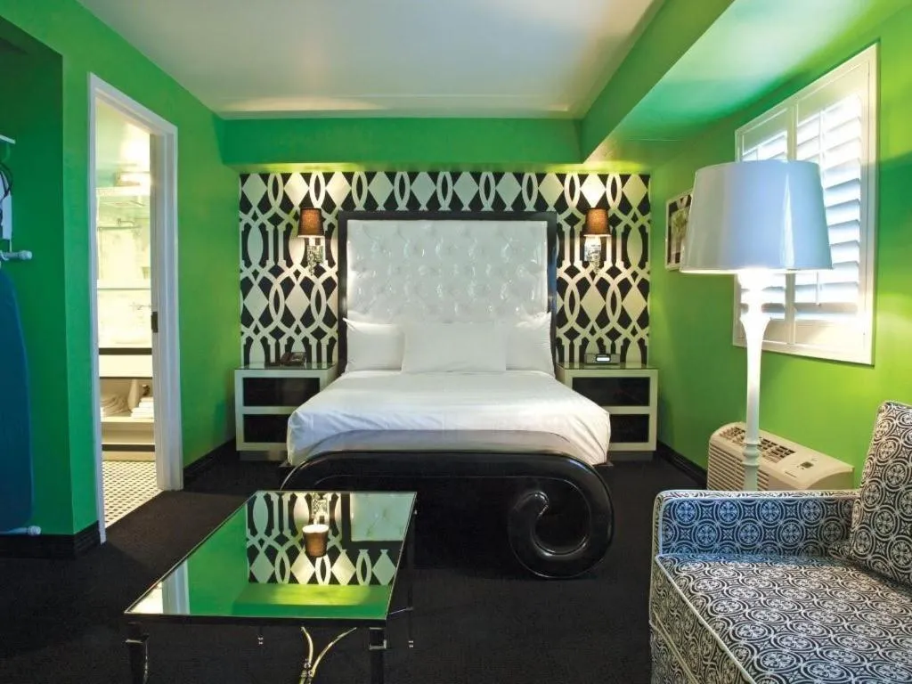 Bed in El Cortez Hotel & Casino - 21 and over only