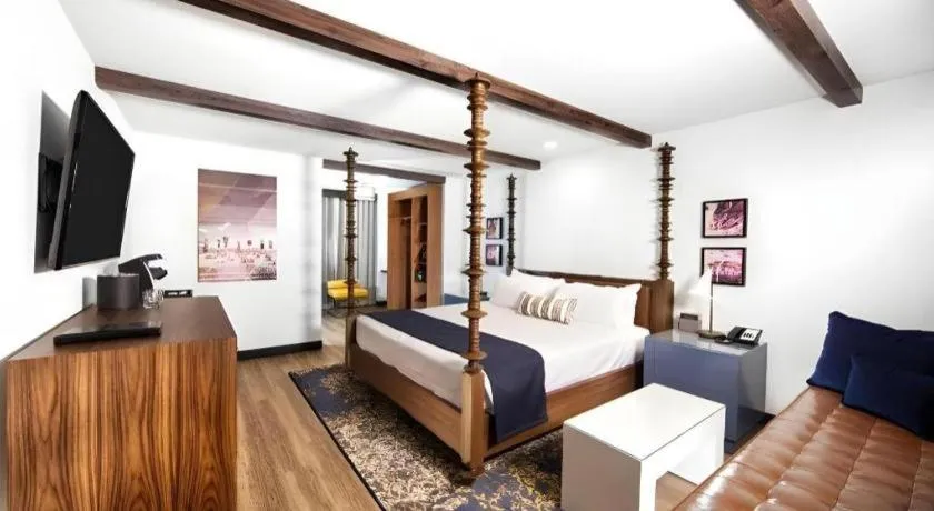 Bed in El Cortez Hotel & Casino - 21 and over only