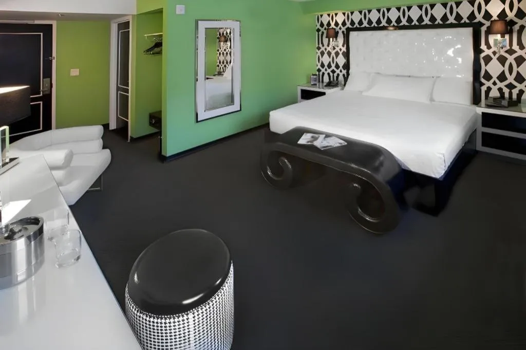 Bed in El Cortez Hotel & Casino - 21 and over only