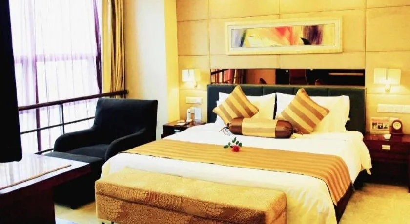 Bed in Xian Union Alliance Atravis Executive Hotel