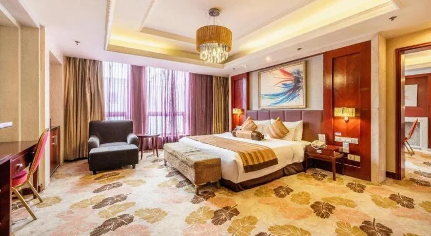 Bed in Xian Union Alliance Atravis Executive Hotel