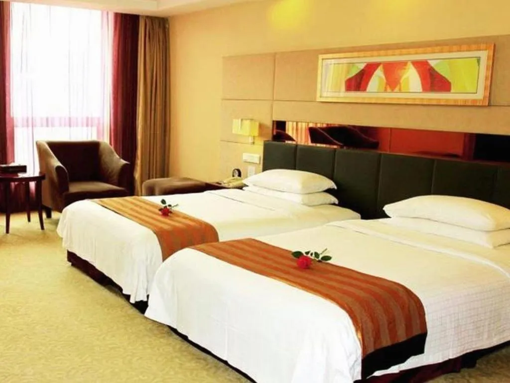 Bed in Xian Union Alliance Atravis Executive Hotel