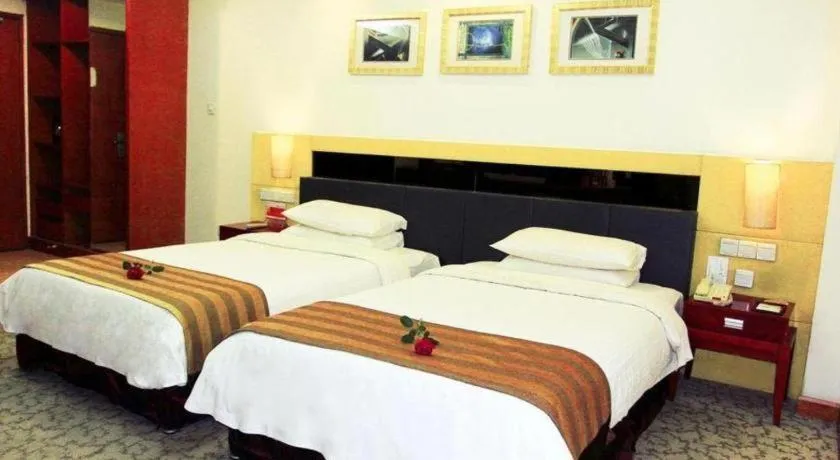 Bed in Xian Union Alliance Atravis Executive Hotel