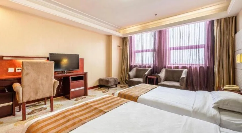 Bed in Xian Union Alliance Atravis Executive Hotel