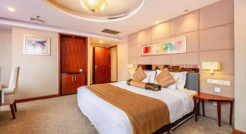 Bed in Xian Union Alliance Atravis Executive Hotel