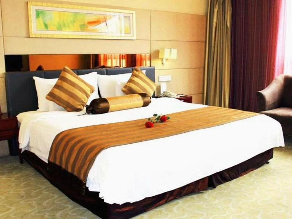 Bed in Xian Union Alliance Atravis Executive Hotel