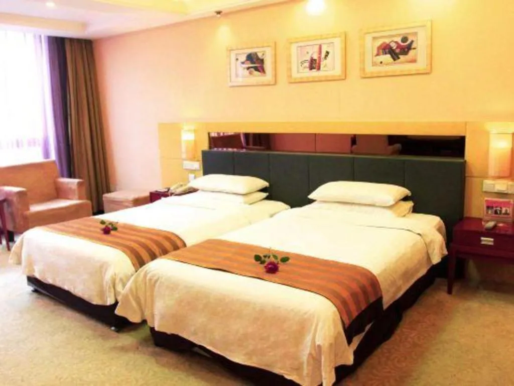 Bed in Xian Union Alliance Atravis Executive Hotel