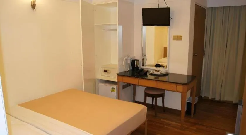 Bed in Arianna Hotel