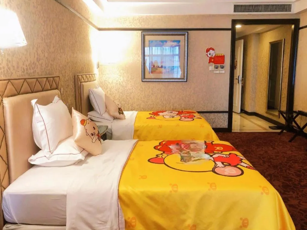 Bed in Country Garden Phoenix Hotel Changsha