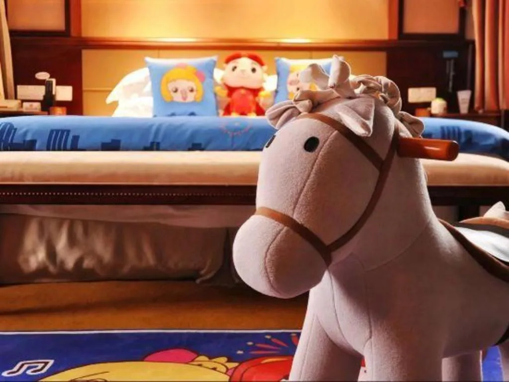 Bed in Country Garden Phoenix Hotel Changsha