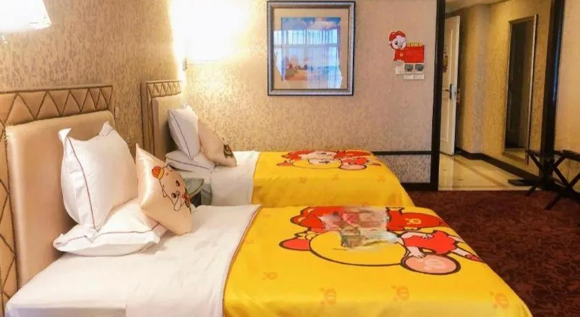 Bed in Country Garden Phoenix Hotel Changsha