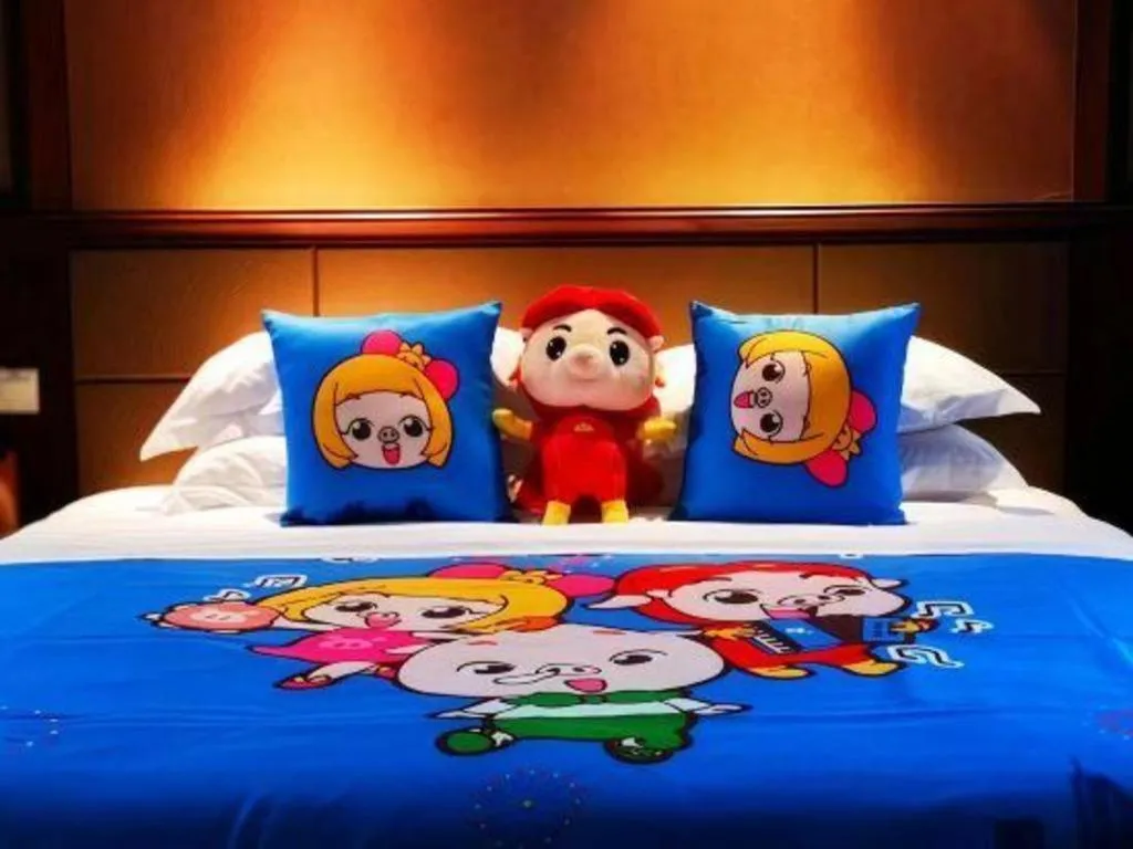 Bed in Country Garden Phoenix Hotel Changsha