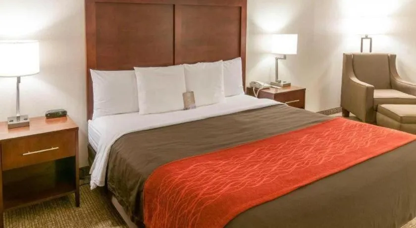 Bed in Comfort Inn Quantico