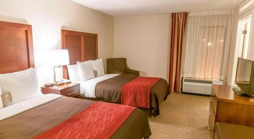 Bed in Comfort Inn Quantico