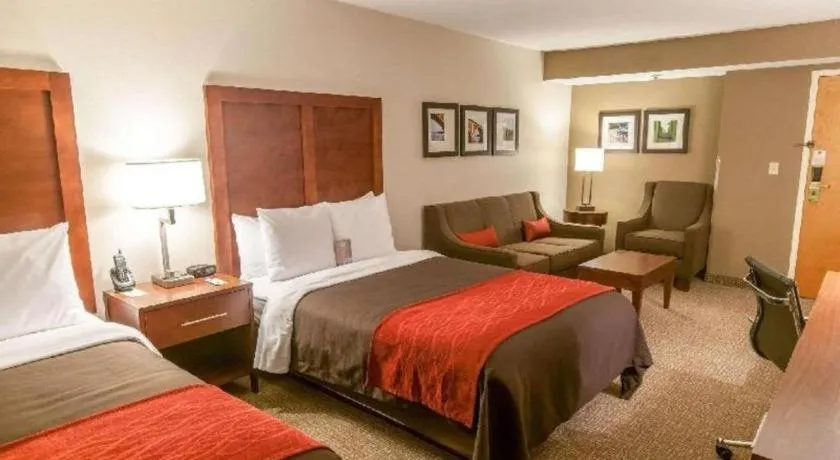 Bed in Comfort Inn Quantico