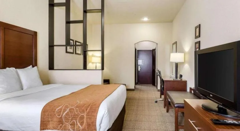 Bed in Comfort Suites near NASA - Clear Lake