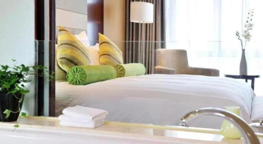 Bed in The Qube Shanghai Nanqiao