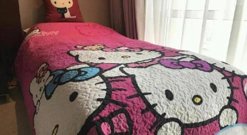 Bed in The Qube Shanghai Nanqiao