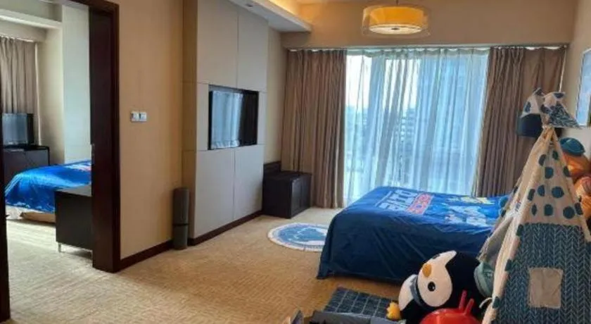 Bed in The Qube Shanghai Nanqiao