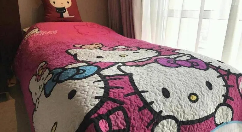 Bed in The Qube Shanghai Nanqiao