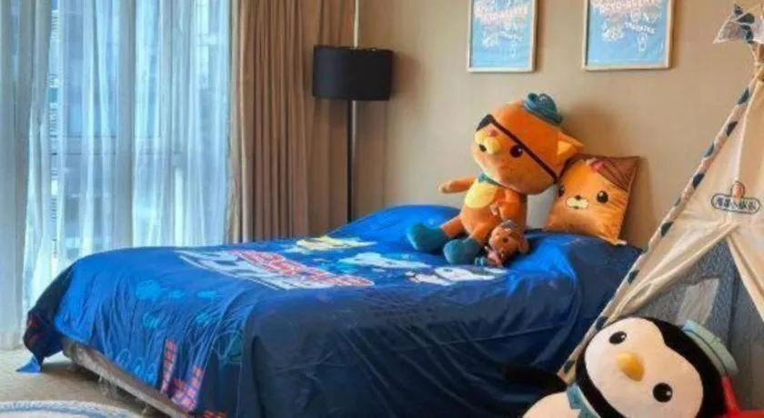 Bed in The Qube Shanghai Nanqiao