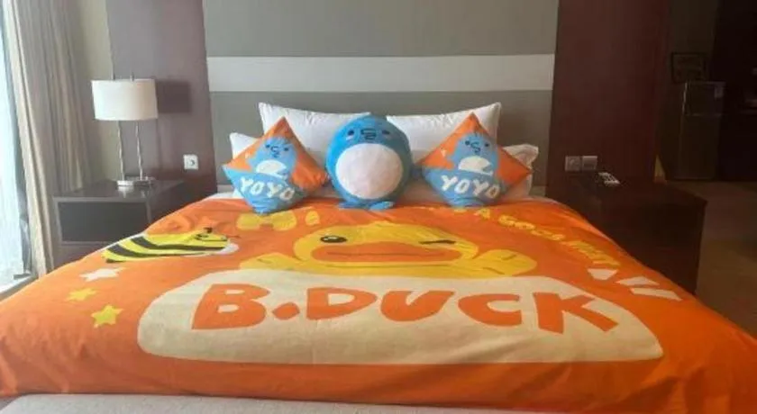 Bed in The Qube Shanghai Nanqiao