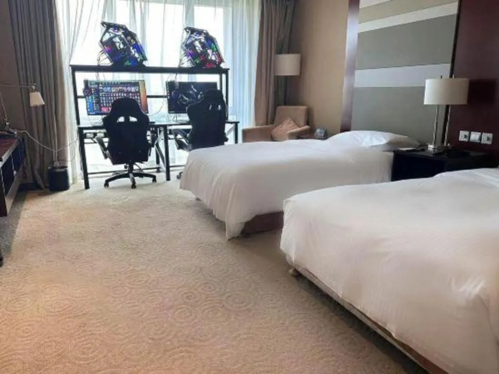 Bed in The Qube Shanghai Nanqiao