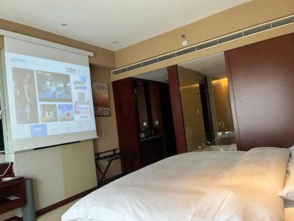 Bed in The Qube Shanghai Nanqiao