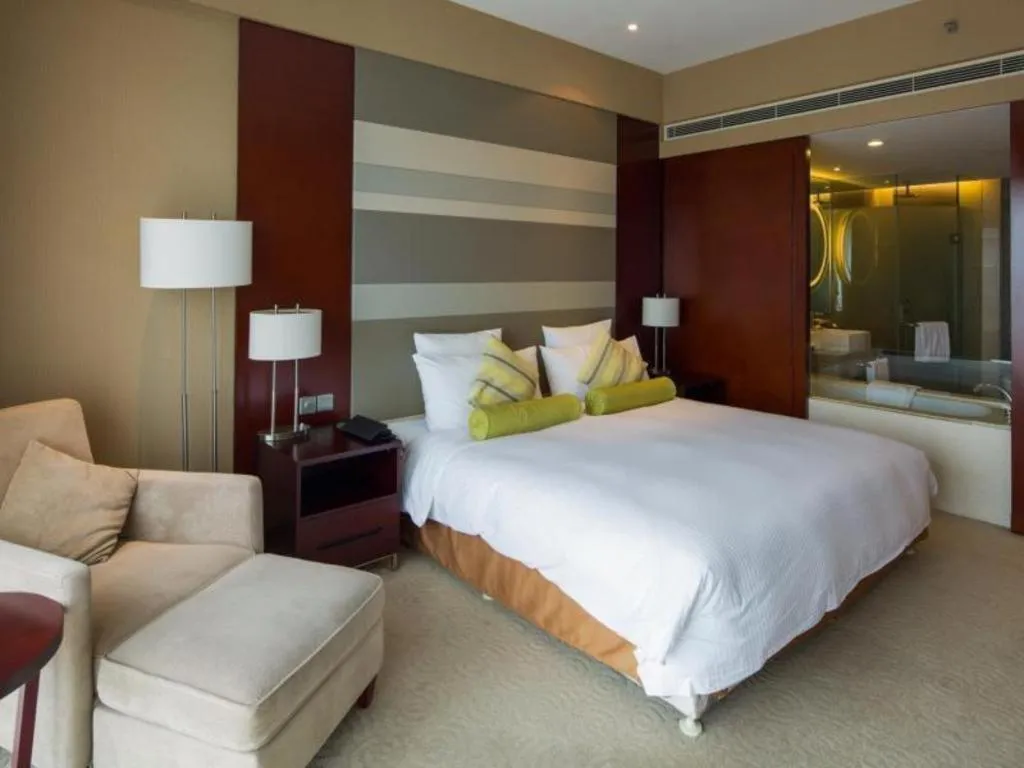 Bed in The Qube Shanghai Nanqiao