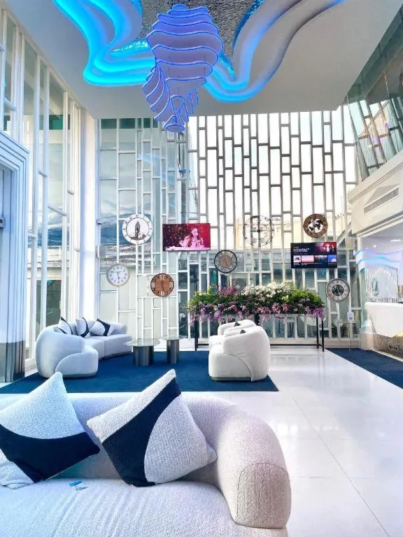 Bed in Glacier Hotel Khon Kaen