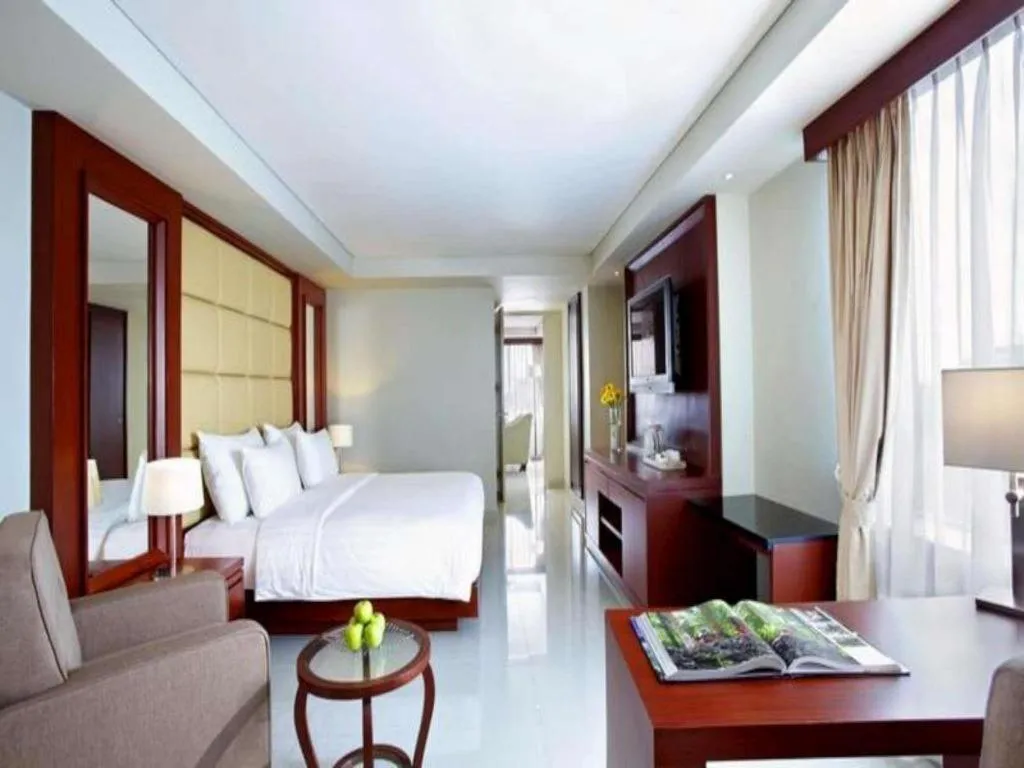 Bed in Hotel Santika Makassar