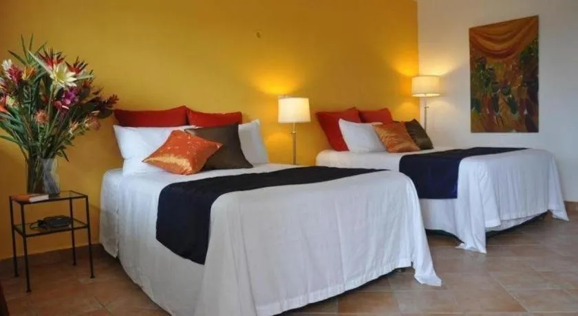 Bed in Flamingo Hotel