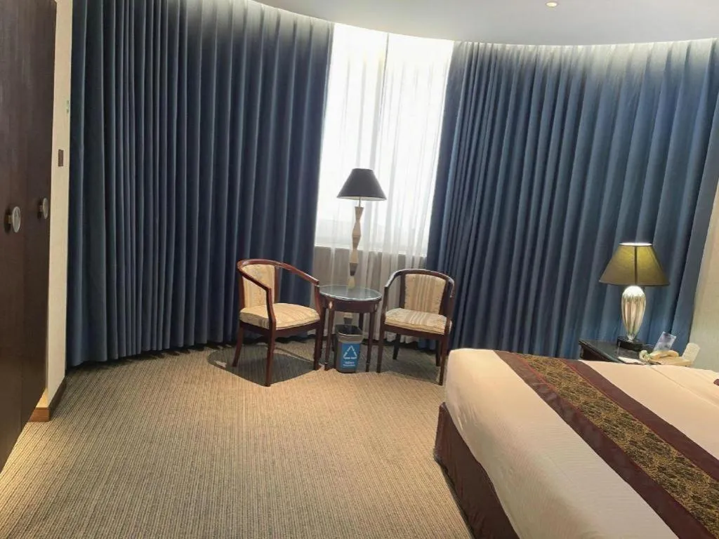 Bed in Wuhan Asia Hotel