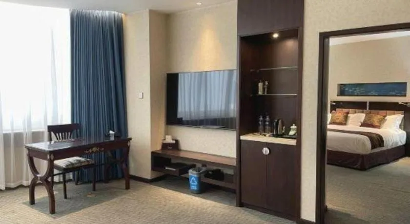 Bed in Wuhan Asia Hotel