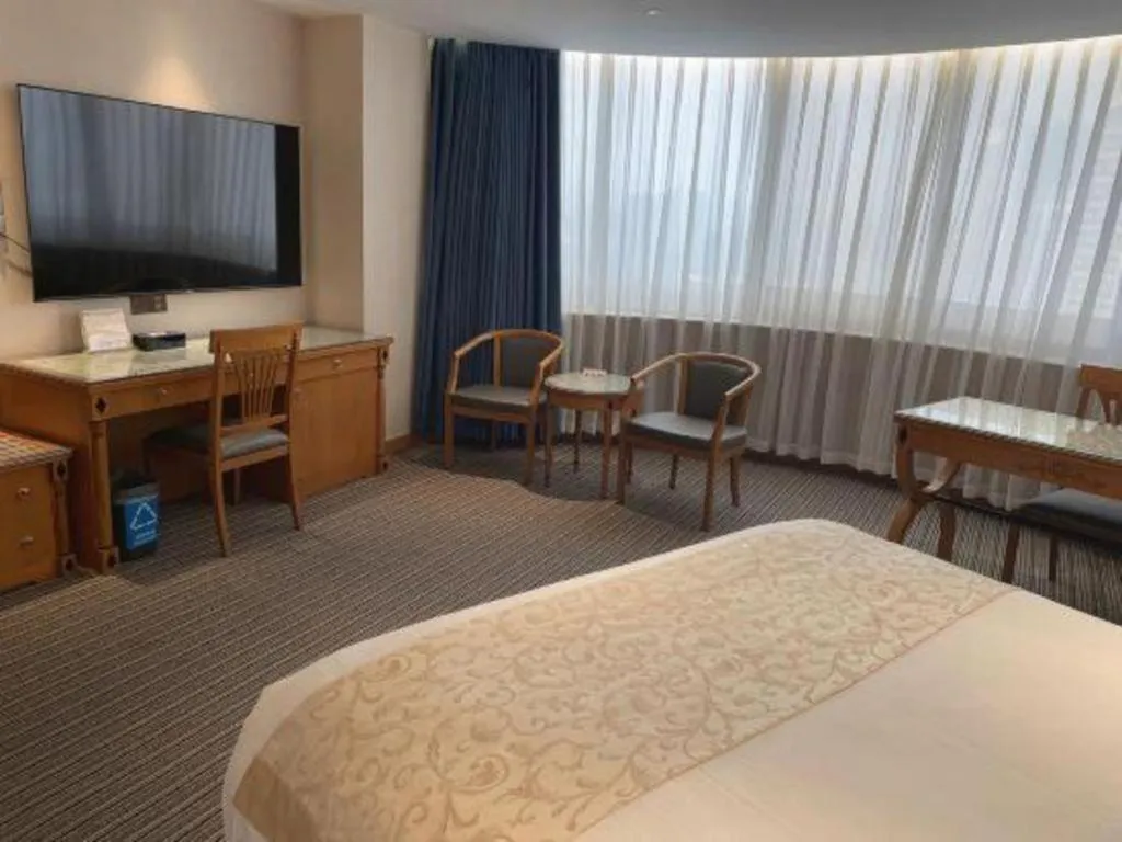 Bed in Wuhan Asia Hotel