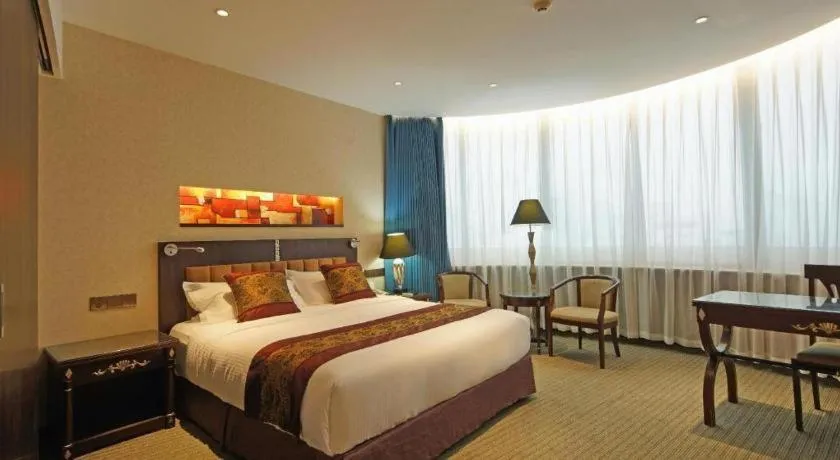 Bed in Wuhan Asia Hotel