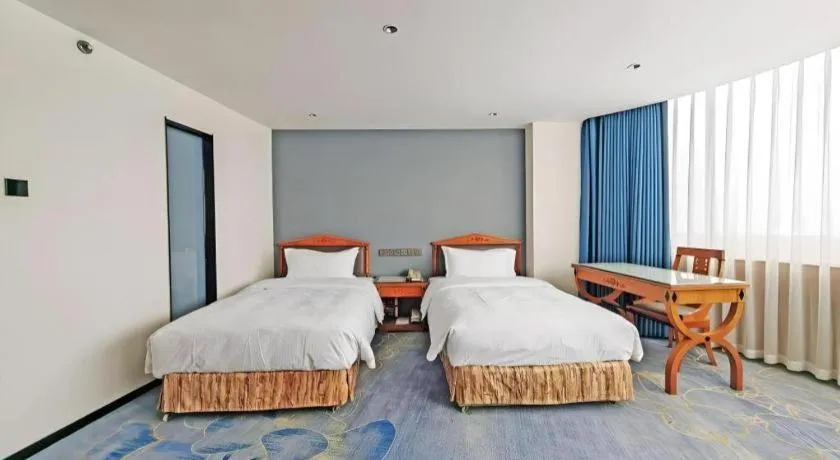 Bed in Wuhan Asia Hotel