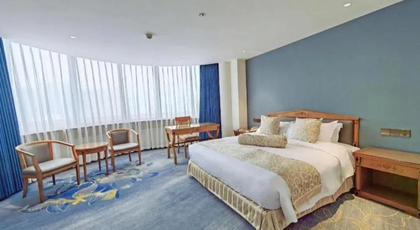 Bed in Wuhan Asia Hotel