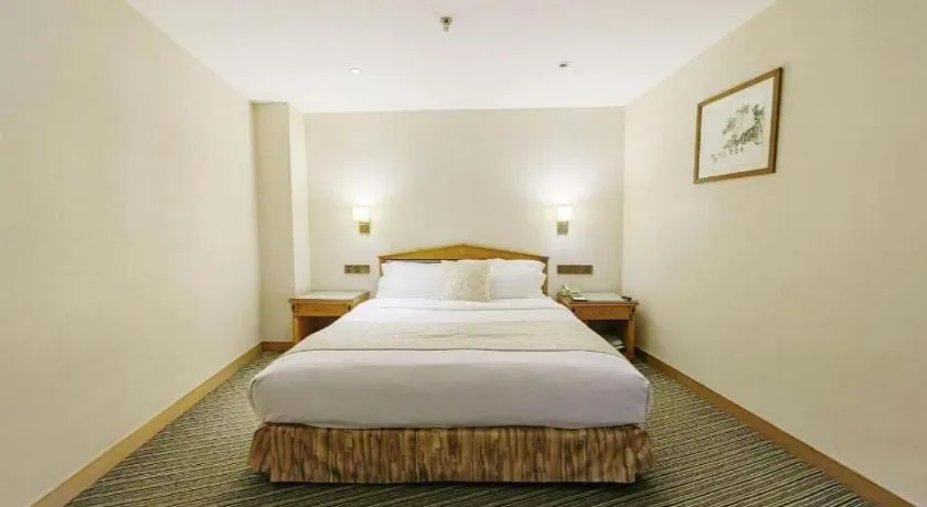 Bed in Wuhan Asia Hotel