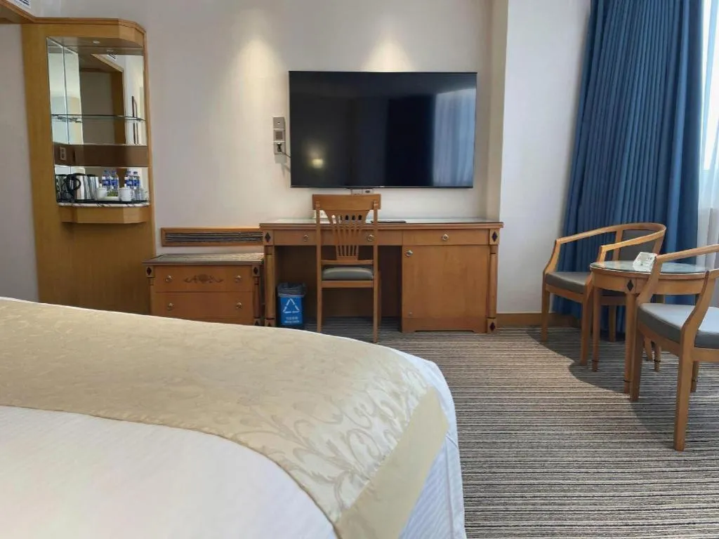 Bed in Wuhan Asia Hotel