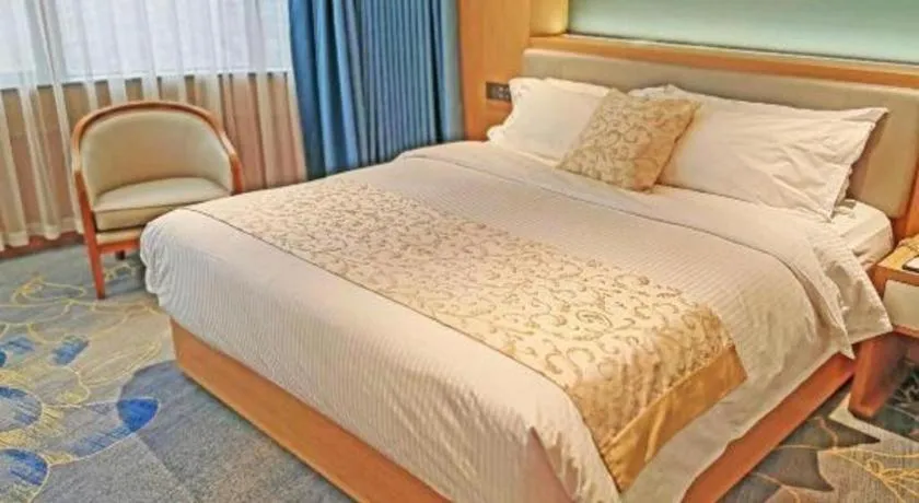 Bed in Wuhan Asia Hotel