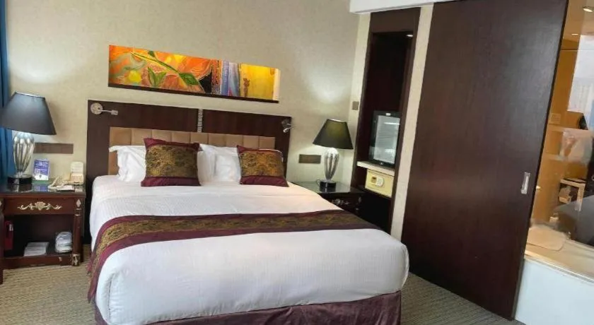 Bed in Wuhan Asia Hotel